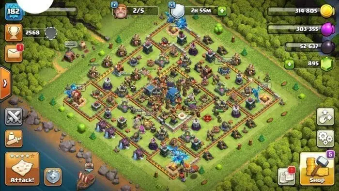 TH12 COC Account Rushed With Sick Heroes And Clockwork Warden Skin - Image 2