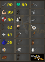 Max Melee With Barrow Gloves