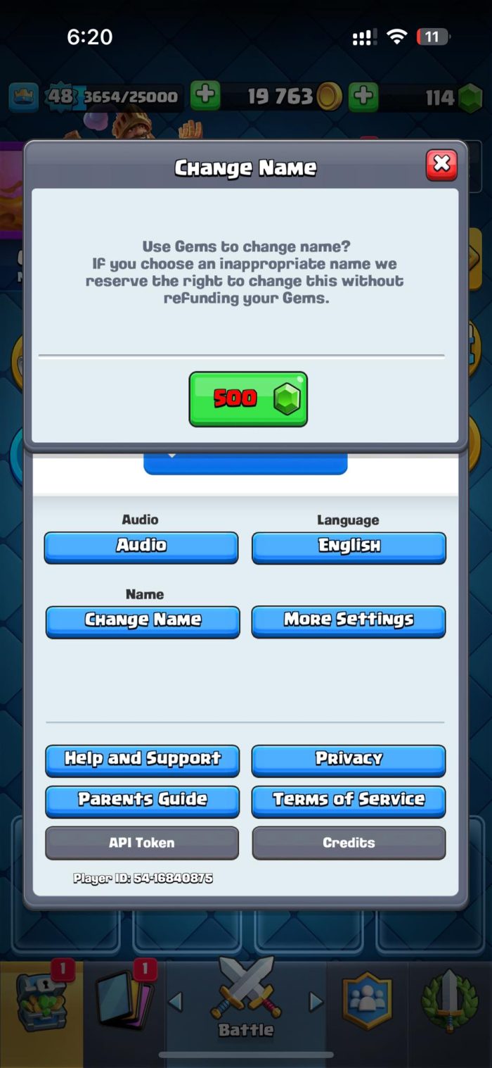 Level 48 With 40 Level 13+ Cards 6555 Trophies And 12 Tower Skins - Image 6
