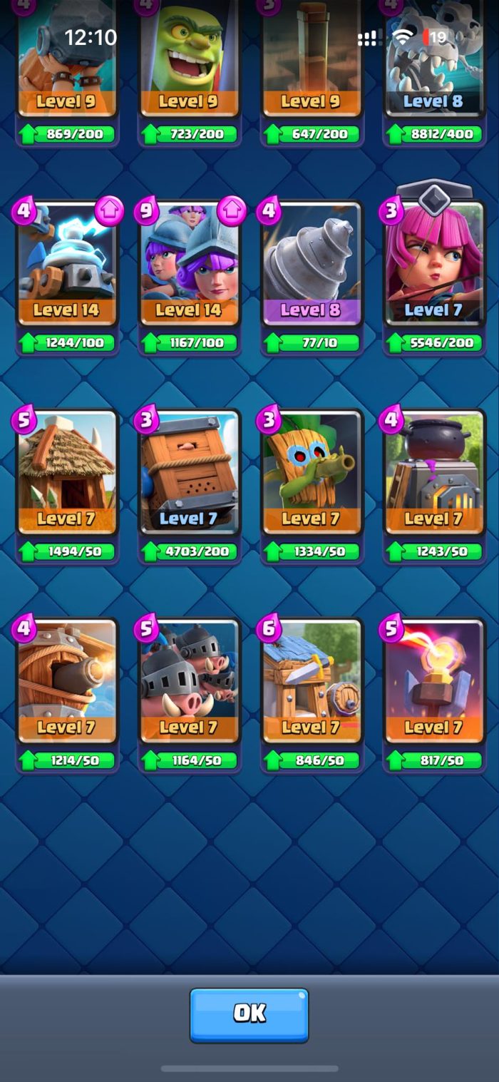 Level 46 With 36 Level 13+ Cards 6181 Trophies And 20 Tower Skins - Image 11