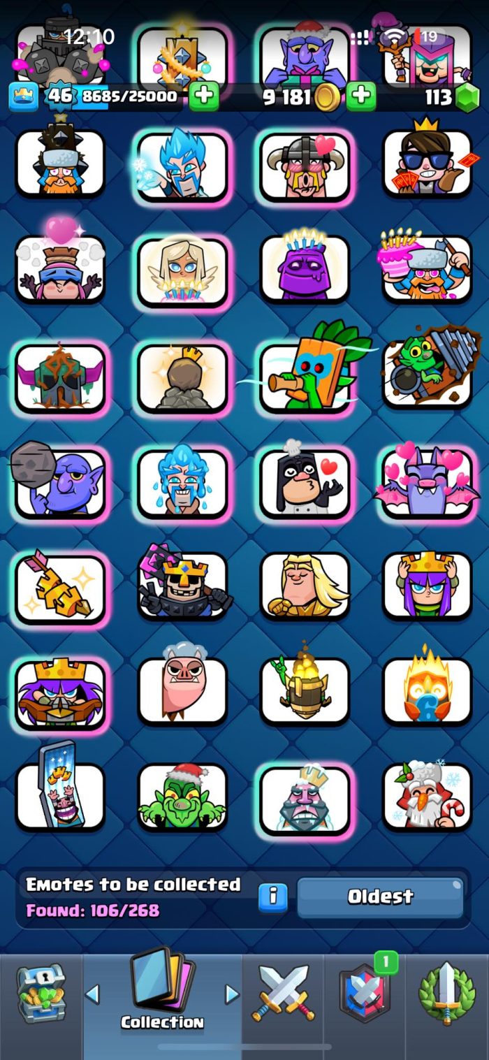 Level 46 With 36 Level 13+ Cards 6181 Trophies And 20 Tower Skins - Image 7