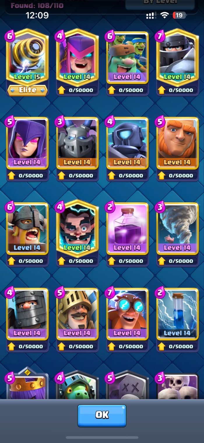 Level 46 With 36 Level 13+ Cards 6181 Trophies And 20 Tower Skins - Image 17