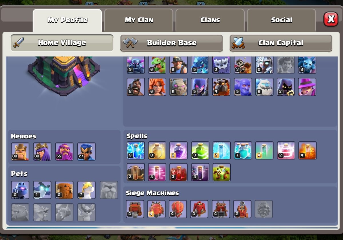 TH14 COC Account Almost Maxed Out TH14 COC Account Almost Maxed Out - Image 3