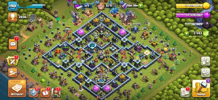 TH13 COC Account Close To Max With 2.5K Gems - Image 3
