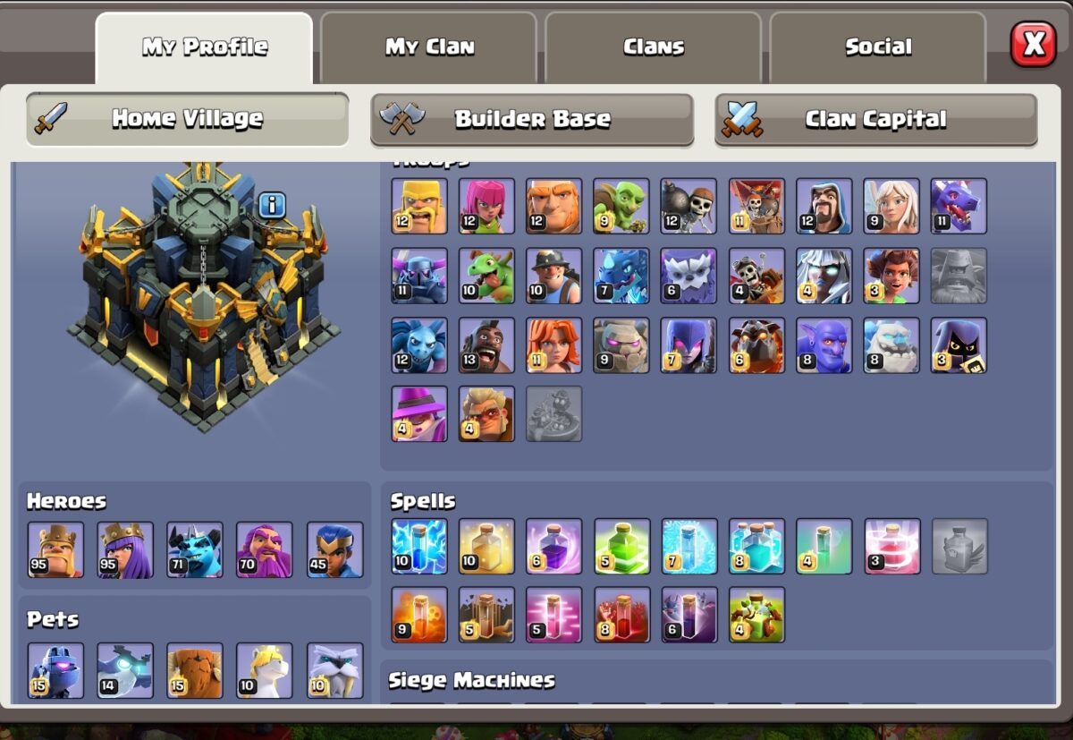 TH17 COC Account High Level Heroes And Defences TH17 COC Account High Level Heroes And Defences - Image 3