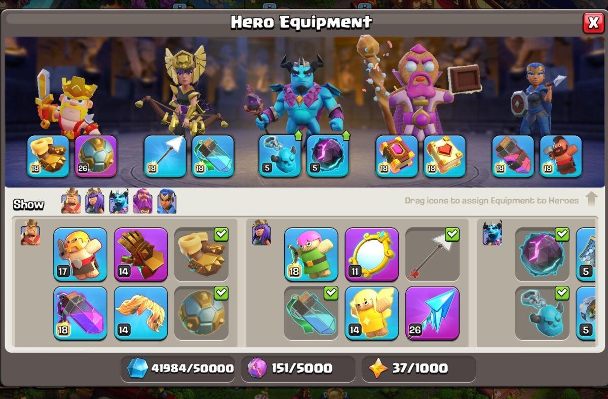 TH17 COC Account High Level Heroes And Defences TH17 COC Account High Level Heroes And Defences - Image 7