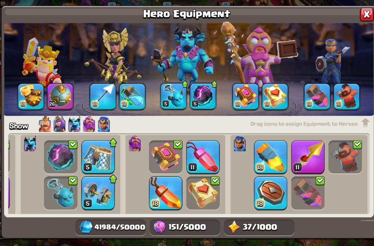 TH17 COC Account High Level Heroes And Defences TH17 COC Account High Level Heroes And Defences - Image 8