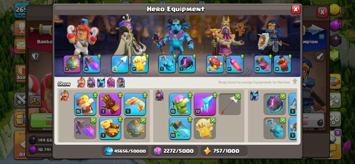 Med Level TH16 Account WIth Good Troops, Heroes And Defenses - Image 5