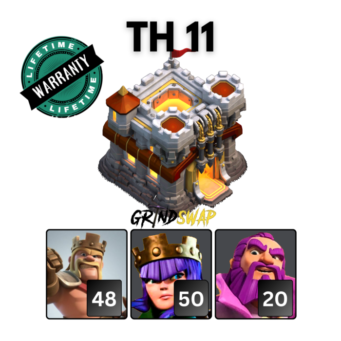 Nearly Maxed TH11 Account